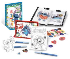 Zainetto Lisciani 110674 STITCH Colouring & Drawing Pop Up