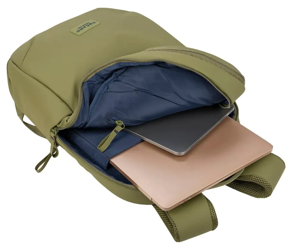 Zaino notebook Tucano BKLAS15 VM LASER Verde militare