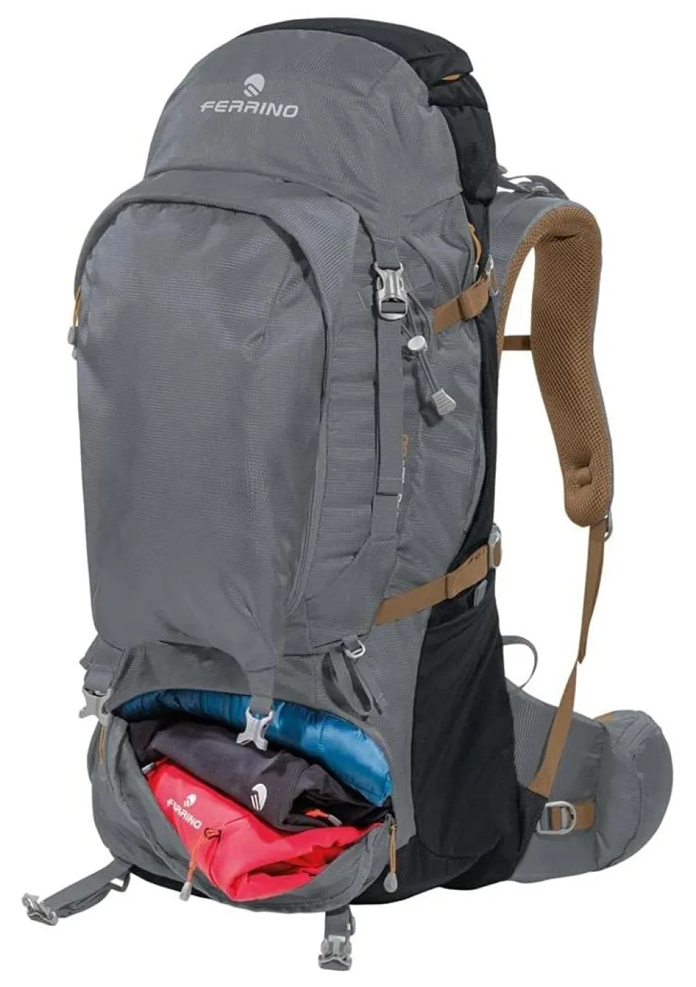 Zaino trekking Ferrino 75006MDD TRANSALP Grigio scuro