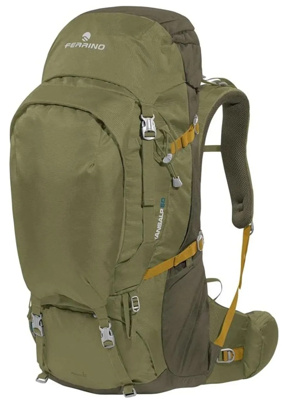 Zaino trekking Ferrino 75006MVV TRANSALP Verde