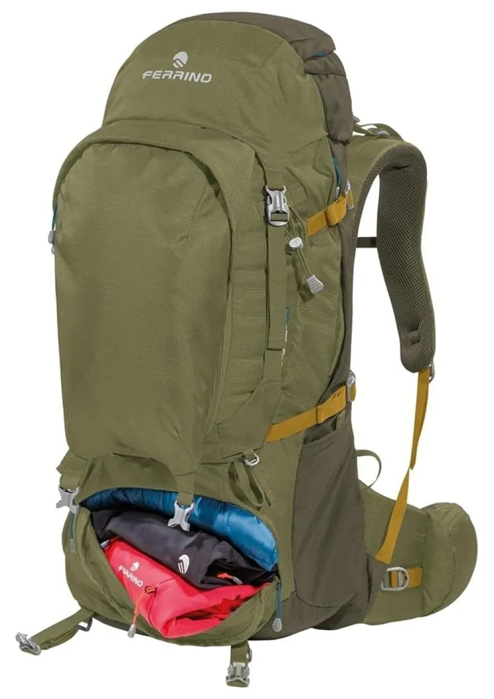 Zaino trekking Ferrino 75006MVV TRANSALP Verde