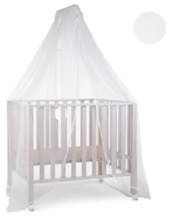 Zanzariera lettino Baby Idea 6020BC con asta Bianco