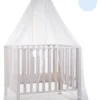Zanzariera lettino Baby Idea 6020AZ con asta Bianco e Azzurro