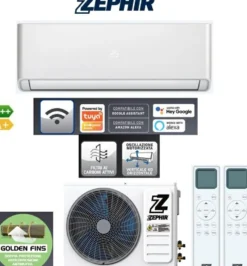 ZEPHIR CONDIZIONATORE 9000BTU A++/A+ WIFI R32 2TELECOM. ZMS9000